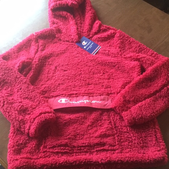 champion sherpa hoodie women's